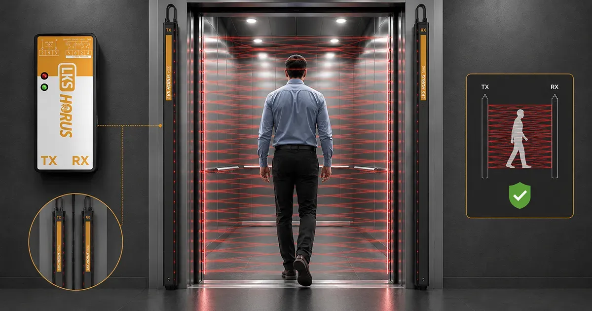 "Невидимая безопасность" в лифтах: Что такое фотоэлемент и как он работает?