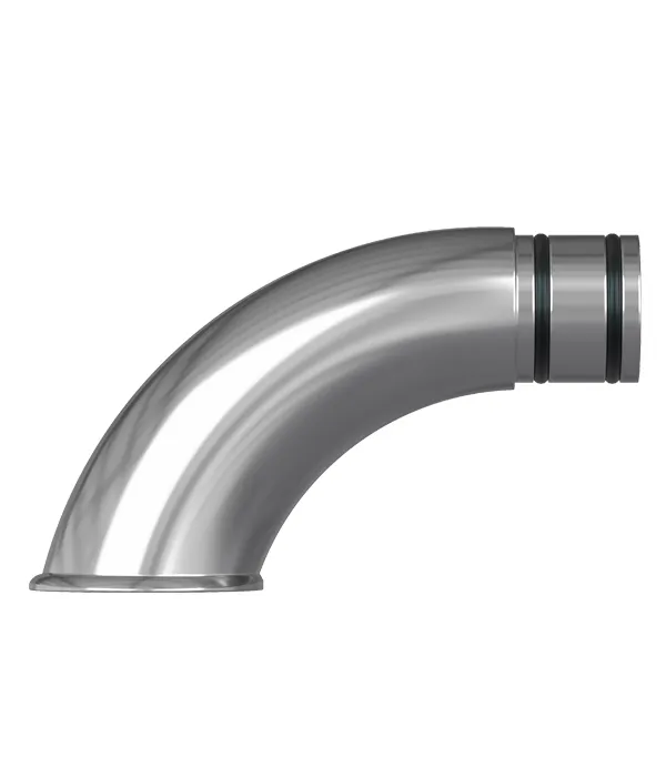 Küpeşte Dirseği - Krom