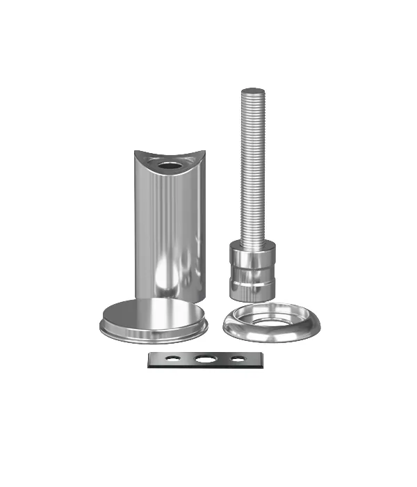 Küpeşte Dik Kurt Ağzı - Krom