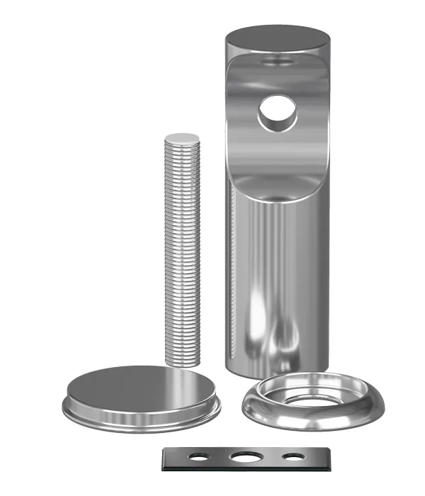 Küpeşte Alttan Kurt Ağzı - Krom