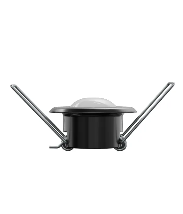 KABİN AYDINLATMA  1'' SPOT  BLACK - BEYAZ IŞIK