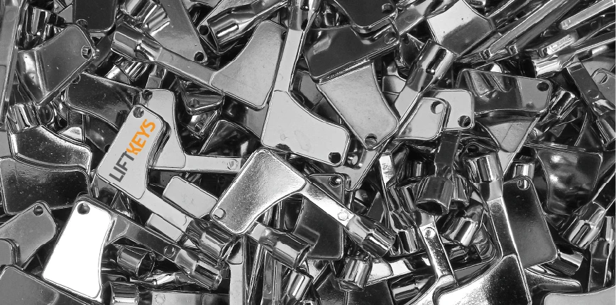 Paslanmaz çelik modern asansör küpeşte ve tutamak modeli