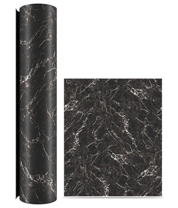 Siyah Çizgili Modern PVC