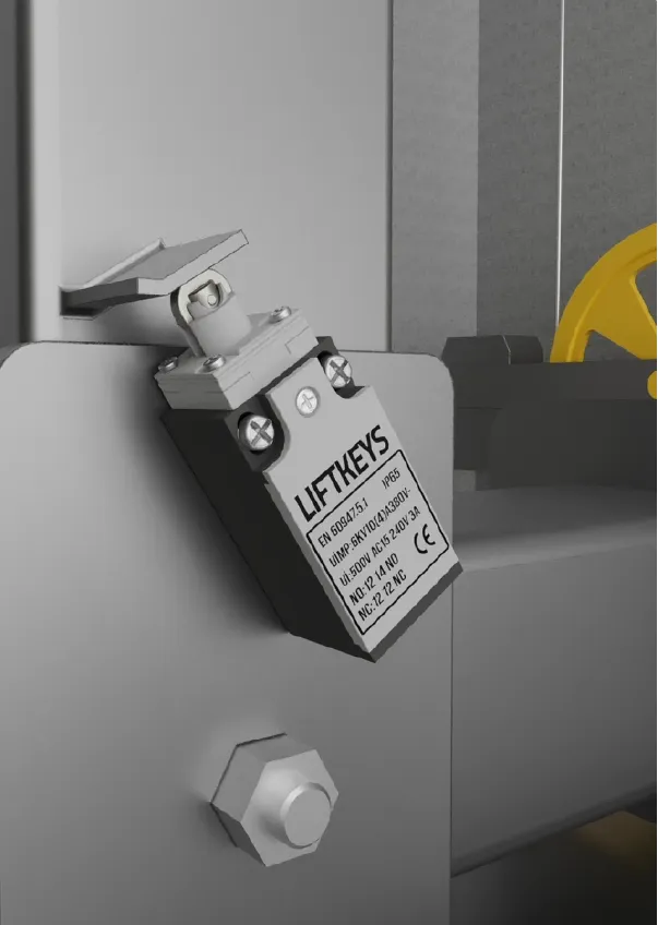 LiftKeys Resetsiz Manuel Resetli Switch - Asansör Son Durak Emniyet Sistemi ve Kilit Mekanizması