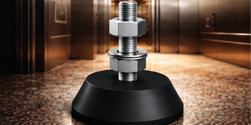 LIFTKEYS Asansör Vibrasyon Takozu - Titreşim önleyici sistem