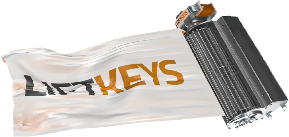 LiftKeys Radyal Asansör Fanı Hava Üfleme Performansı