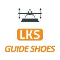 Titreşimi önleyen 3 yönlü kauçuk yapılı, ayarlanabilir asansör paten bloğu ve guide shoes