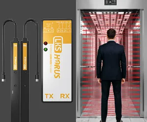 Yüksek algılama hassasiyetine sahip LiftKeys asansör kapı sensörü ve ışın perdesi teknolojili fotosel